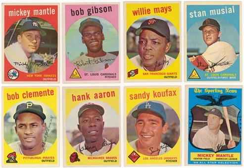 1959 Topps Complete Set (572)